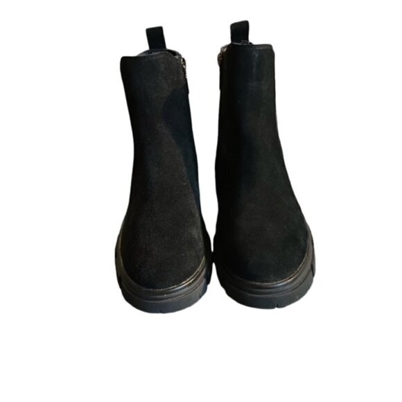 Blondo Posey Black Suede Boots 8.5 - Picture 3 of 6